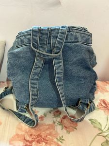 Denim Backpack