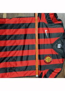 Red &amp; Black Striped Jersey🎽⚽⚽