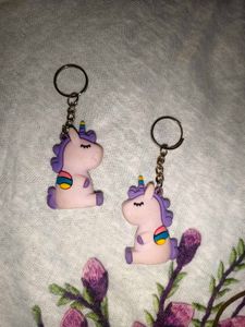 Unicorn Keychains (Set of 2)