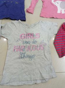 Combo Of 5 Tshirt And Top Skirt