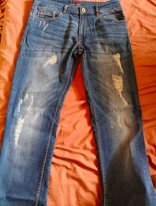 IZod Distressed Denim Jeans