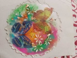 Butterfly Resin Art