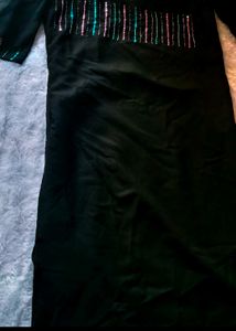 Sequined Black Kurti