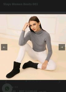 Cozy Black Winter Boots