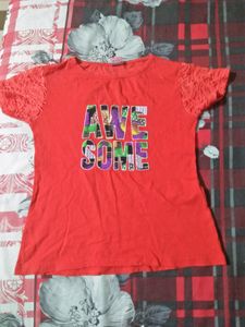 Red Top For Girls
