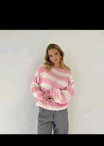 Striped Knit Sweater