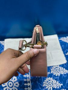 Nude Pink Sling Bag For Girls