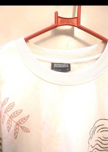 Graphic Print Crewneck Sweatshirt