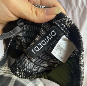 Hnm Plaid Cami Top