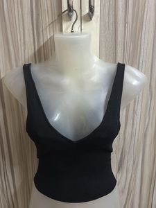 BARDOT v neck top