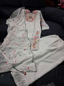 Elegant Embroidered Kurta Set