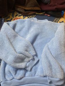 Cozy Blue Fleece Pullover