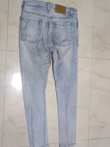 Distressed Denim Jeans