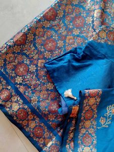 morpankhi colour south pure silk saree