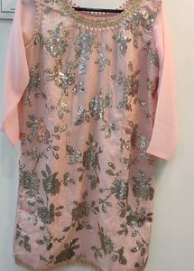 😍😍party Wear Pink Grara 😍😍