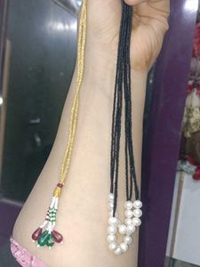 Elegant Pearl &amp; Beaded Necklace