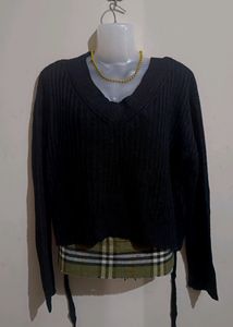 Stylish Black Sweater