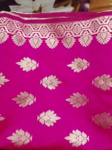 Pink Banarasi Duppta