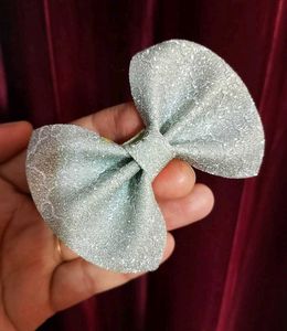 Sparkly Shimmer Hair Bow