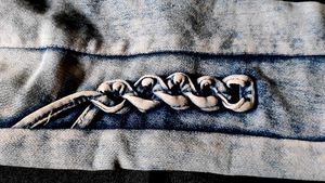 Beautiful Slim Jeans With Design