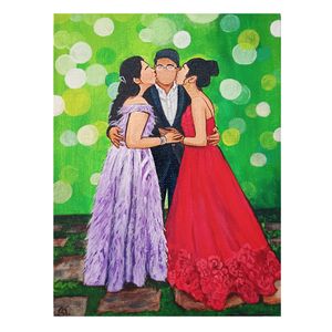 Custom Illustration Portrait Painting