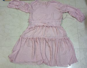 Peach Colour Dress