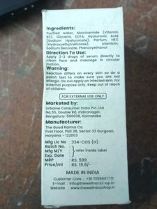 Open Pore Minimiser Serum