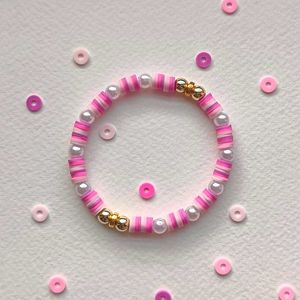 Handmade Pink Bracelets (Pack of 2) 💝