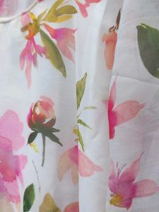 Floral Anarkali Top With Dupatta