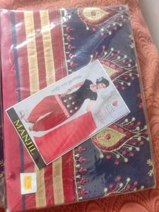 Manjil Unstitched Salwar Suit - Set of 2
