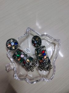Multicolor Jhumka