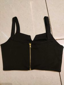 Black Crop Top