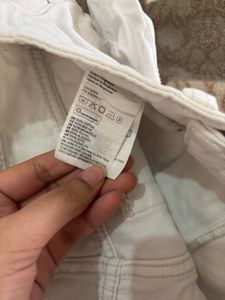 Wide Leg White Jeans