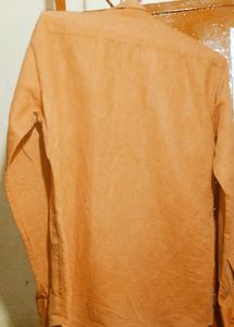 Orange Casual Shirt