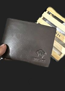 Versace Chocolate Brown Leather Wallet 🤎