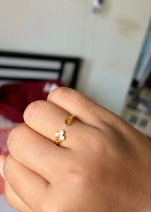 Gold Plated 925 Silver Ring For Women