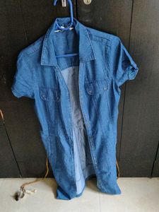 Denim Shirt Dress