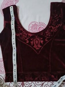 Velvet Crop top