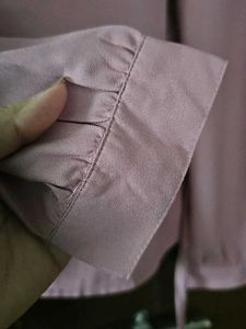 Pink Beautiful Shirt top With Belt