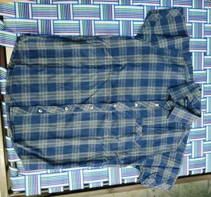 Men Blue Shirt