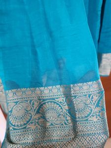 Teal &amp; Silver Dress