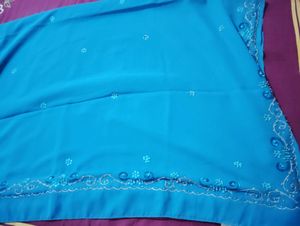 Beautiful Moti And Jari Handwork Saree 🥻