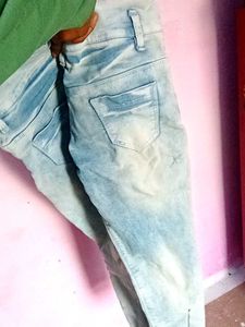 Jeans , Kurti, Sandal