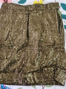 Sequin Mini Skirt