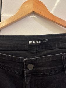 Black Jeans with Graphics