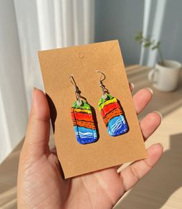 Funky Colorful Earrings