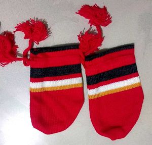 Striped Knit Beanie Hat with low price