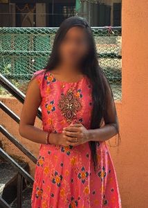 Pink Printed Anarkali Dress