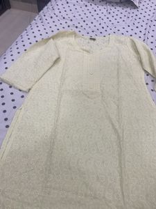 Chikankari Cotton Kurta