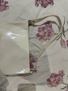 White Handbag